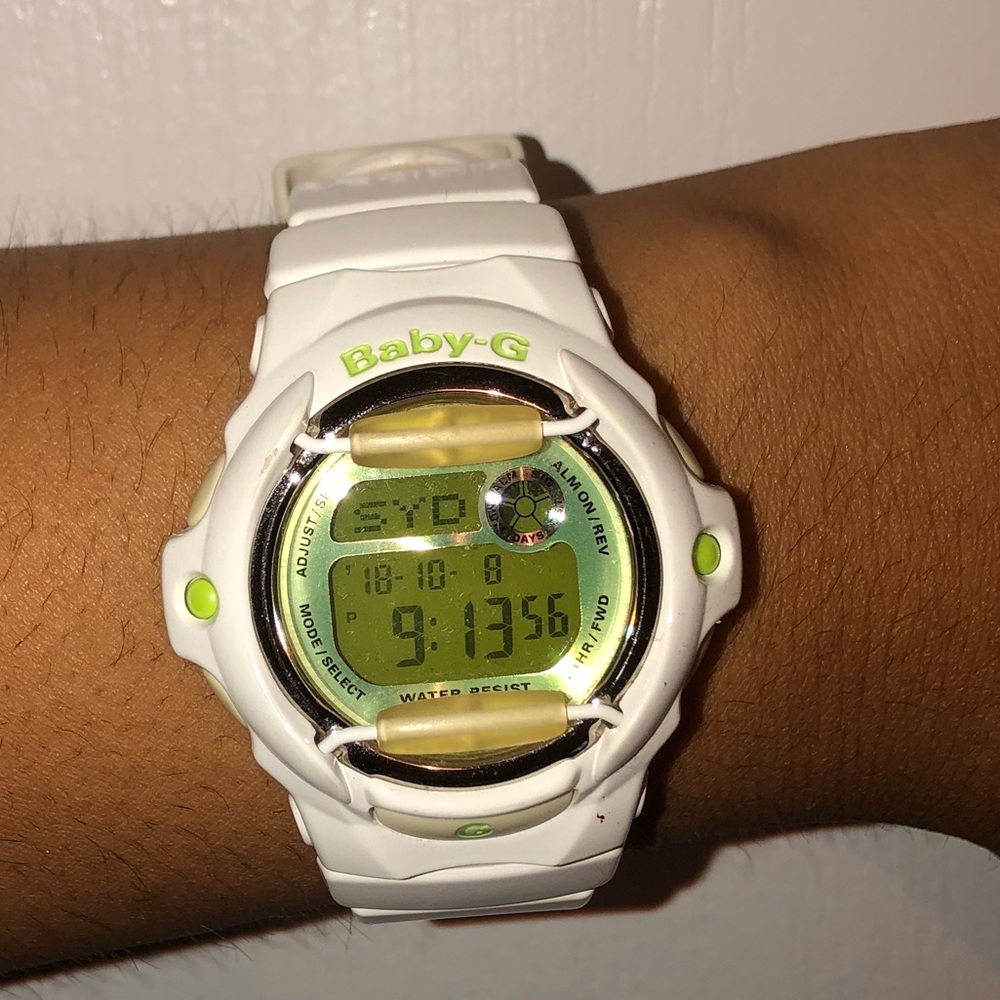 White Baby-G G-Shock watch